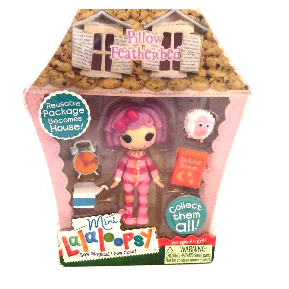Lalaloopsy mini dolls Pillow Fearherbed